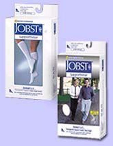 Load image into Gallery viewer, Jobst Sensifoot Over-The-Calf Sock White Small
