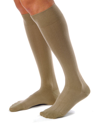 Load image into Gallery viewer, Jobst for Men Casual Medical Legwear 15-20mmHg Medium Khaki
