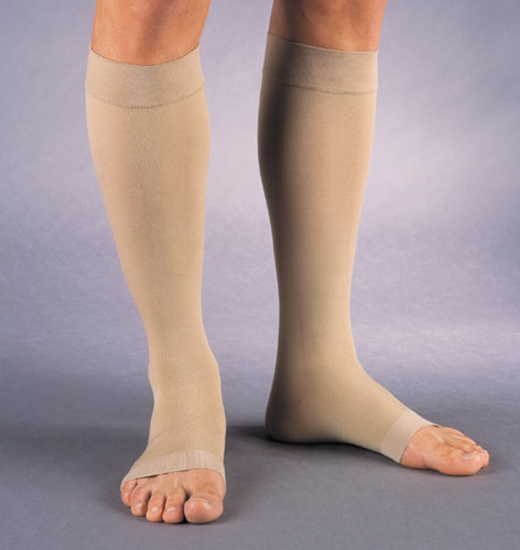 Load image into Gallery viewer, Jobst Relief 20-30 Knee-Hi Open-Toe Small Beige (pair)
