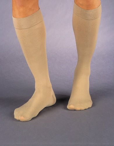 Load image into Gallery viewer, Jobst Relief 20-30 Thigh-Hi Open Toe Beige Large
