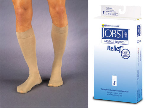 Load image into Gallery viewer, Jobst Relief K/H CT 15-20 mmHg Beige  Large
