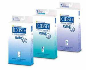 Load image into Gallery viewer, Jobst Relief 15-20 Knee-Hi Black Large C/T
