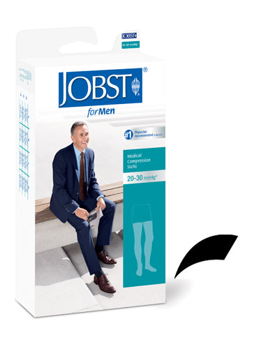 Load image into Gallery viewer, Jobst for Men 20-30 Thigh-Hi X-Large Black
