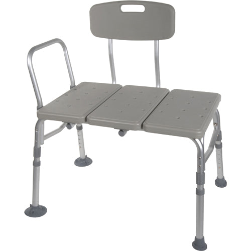 Load image into Gallery viewer, Transfer Bench Plastic (Drive) 3-Section and Backrest-Gray
