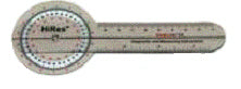 Load image into Gallery viewer, Baseline HiRes Goniometer 6  Plastic 360 Degree
