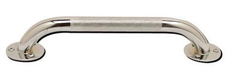 Load image into Gallery viewer, Grab Bar- Knurled Chrome 12in
