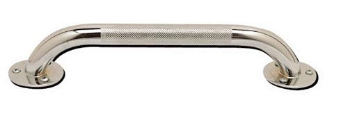 Load image into Gallery viewer, Grab Bar- Knurled Chrome 18in
