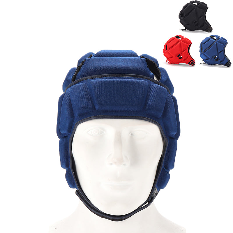 Adjustable Sports Headgear Football Rugby Ice Hockey Baseball Safety Helmet Sport Protective Guard