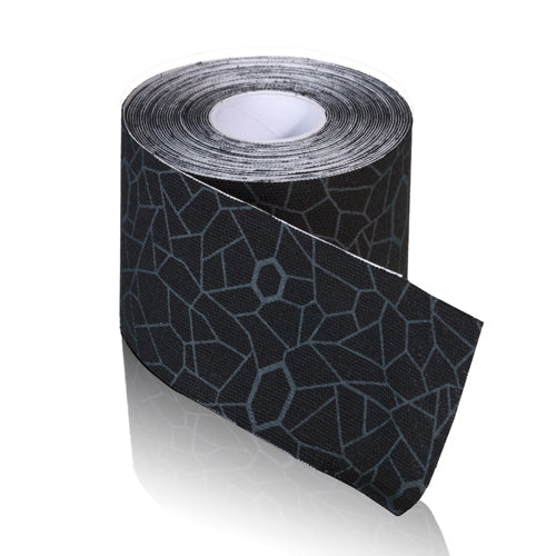 Load image into Gallery viewer, TheraBand KinesiologyTape STD Roll 2 x16.4&#39; Black/Gray
