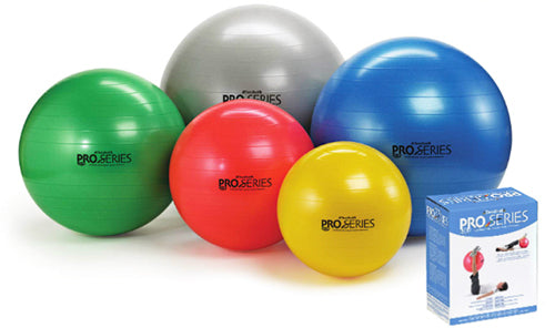 Load image into Gallery viewer, Pro-Series Exercise Ball Slow-Deflate Yellow 45cm.
