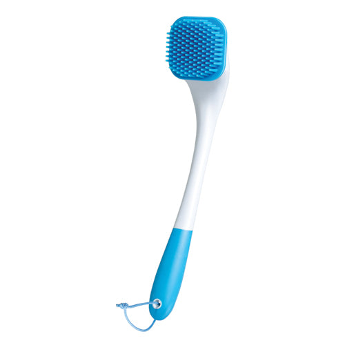 Load image into Gallery viewer, Long Reach Silicone Bath Brush
