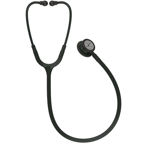 Load image into Gallery viewer, Stethoscope  Black Edition Chestpeice Black Tube 27
