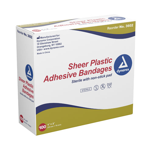 Adhesive Bandages Sterile Spots  7/8  Dia.  Bx/100