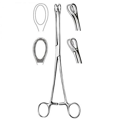 Load image into Gallery viewer, Foerster Sponge Forcep- 7  Serrated
