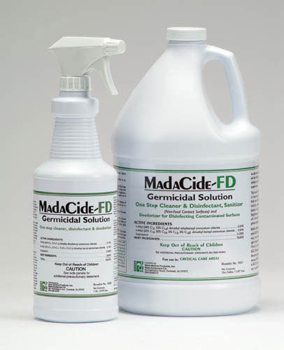 Load image into Gallery viewer, MadaCide FD Disinfectant 32 oz Spray Bottle
