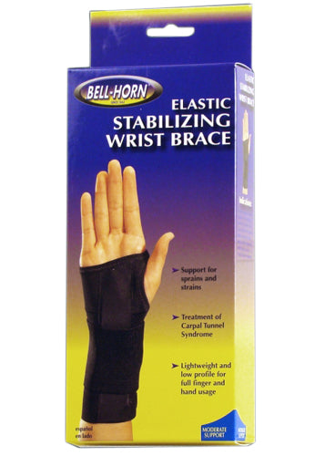Load image into Gallery viewer, Elastic Stabilizing Wrist Brace  Left  X-Small 4.5 -5.5
