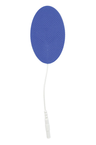 Load image into Gallery viewer, Reusable Electrodes  Pack/4 1.5 x2.5  Oval  Blue Jay Brand
