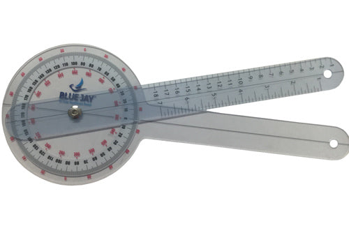 Load image into Gallery viewer, Take A Range Check Plastic 12  Goniometer 360 Deg
