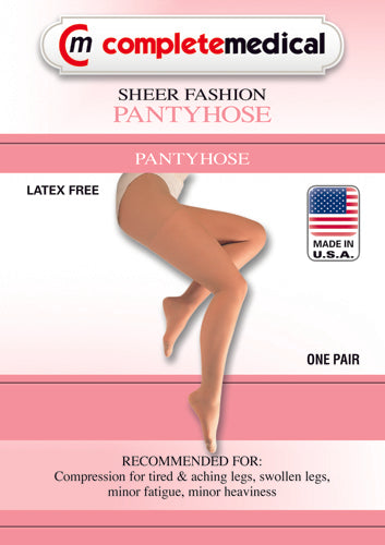 Load image into Gallery viewer, Ladies&#39; Sheer Moderate  Tall 15-20mmHg  Panty Hose  Beige
