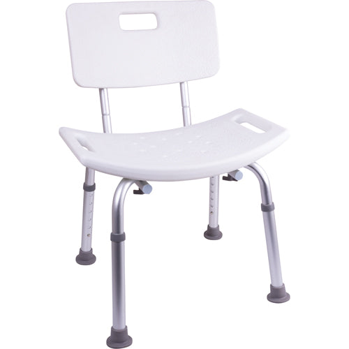 Load image into Gallery viewer, Shower Chair w/ Back 300 lb. Weight Capacity

