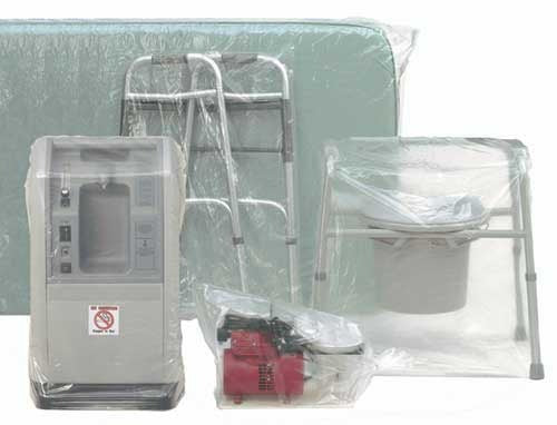 Equipment Bags Plastic for Commodes etc.30 x12 x45 RL/100