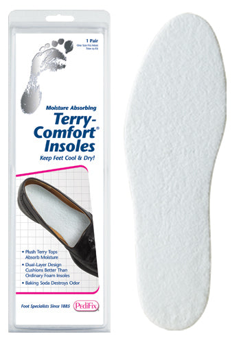 Load image into Gallery viewer, Sockless Insoles w/Terry Comfort One Size Fits Most Pr
