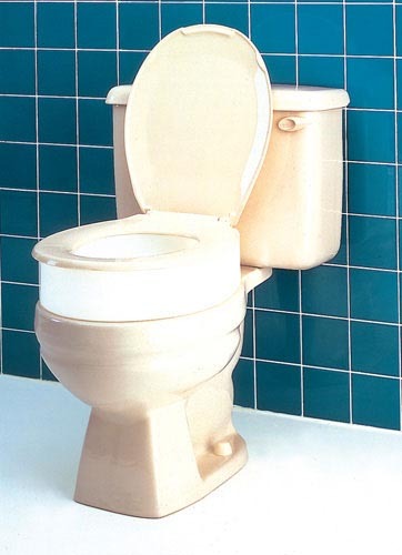 Load image into Gallery viewer, Raised Toilet Seat Elongated by Carex

